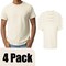 Gildan Men's Ultra Cotton Blank T-Shirt for Custom Design, Short Sleeve Crewneck Tee, Natural, S-5XL